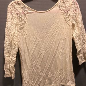 Juicy Couture ¾ Length Lace Top